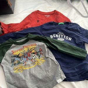 4 long sleeve shirts